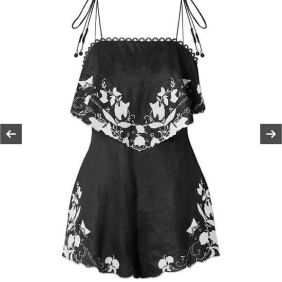 Zimmermann Dresses & Skirts - Zimmermann juniper floral romper size 2